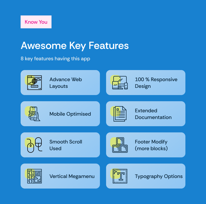 Metrix - App Landing Page Website